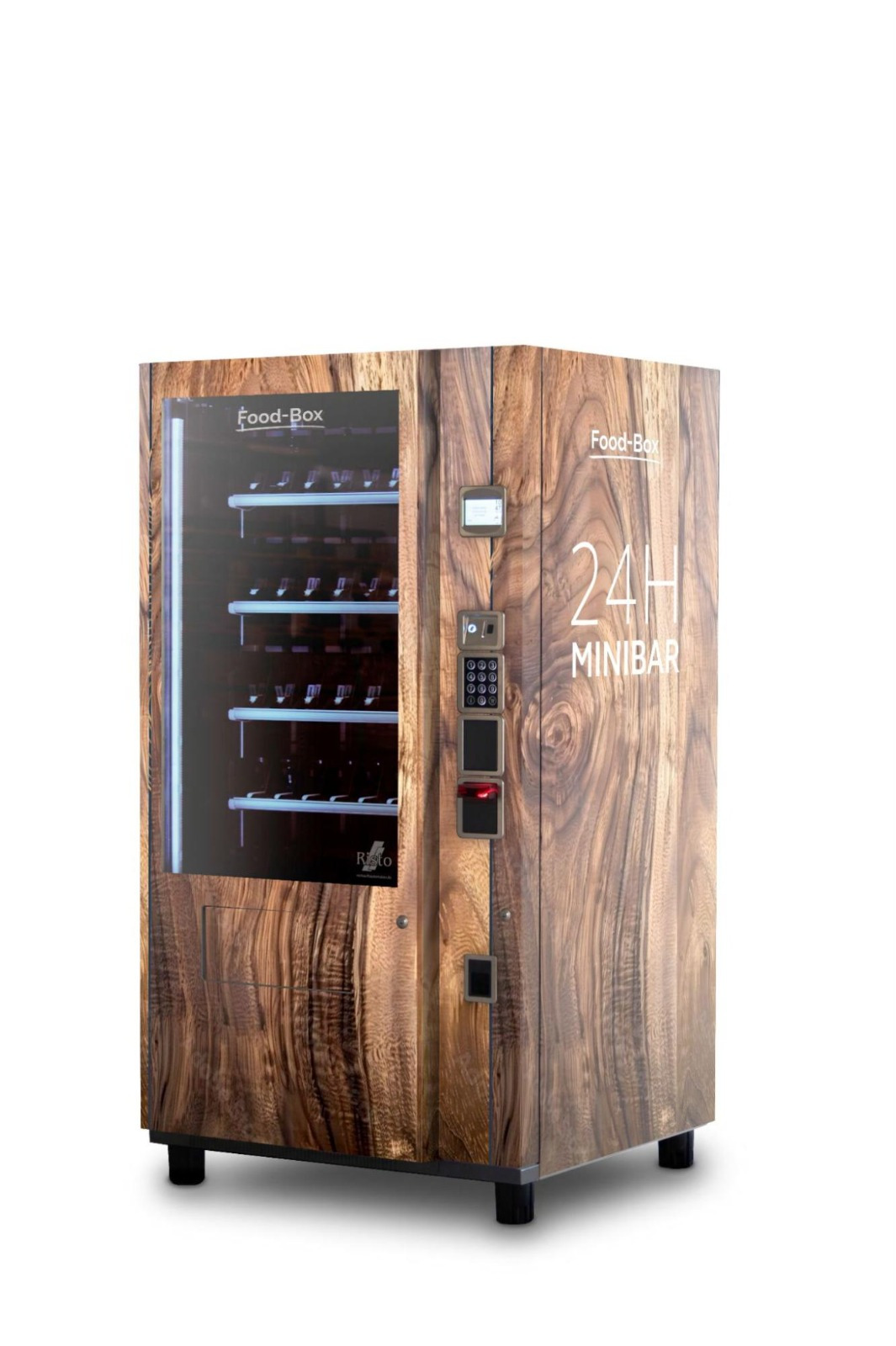 Minibarautomat in Holzdesign